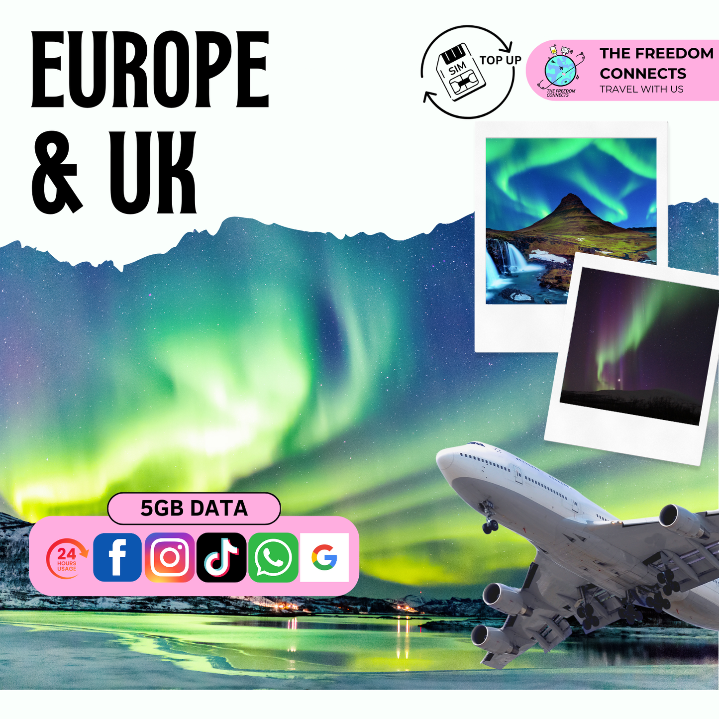 EUROPE UNITED KINGDOM 5GB DATA