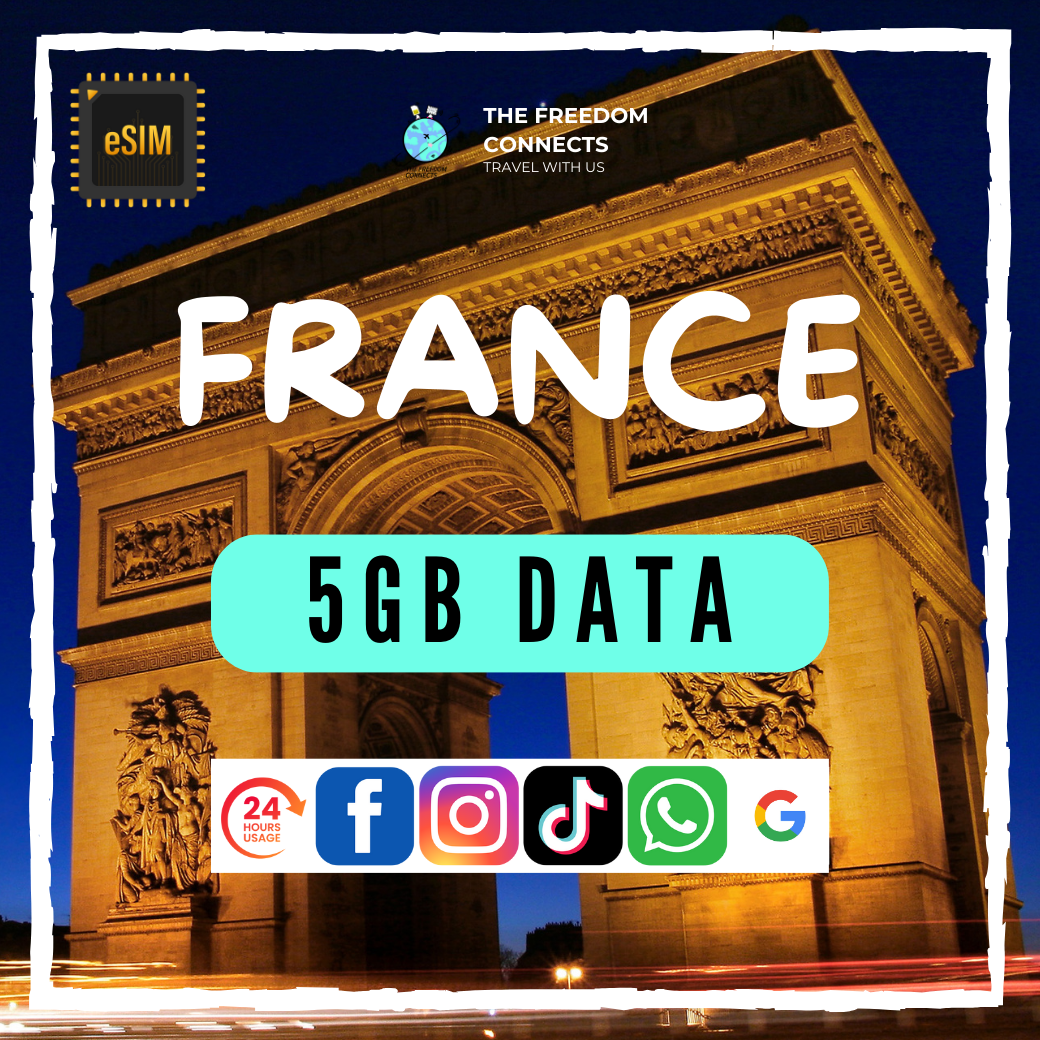 FRANCE 5GB DATA
