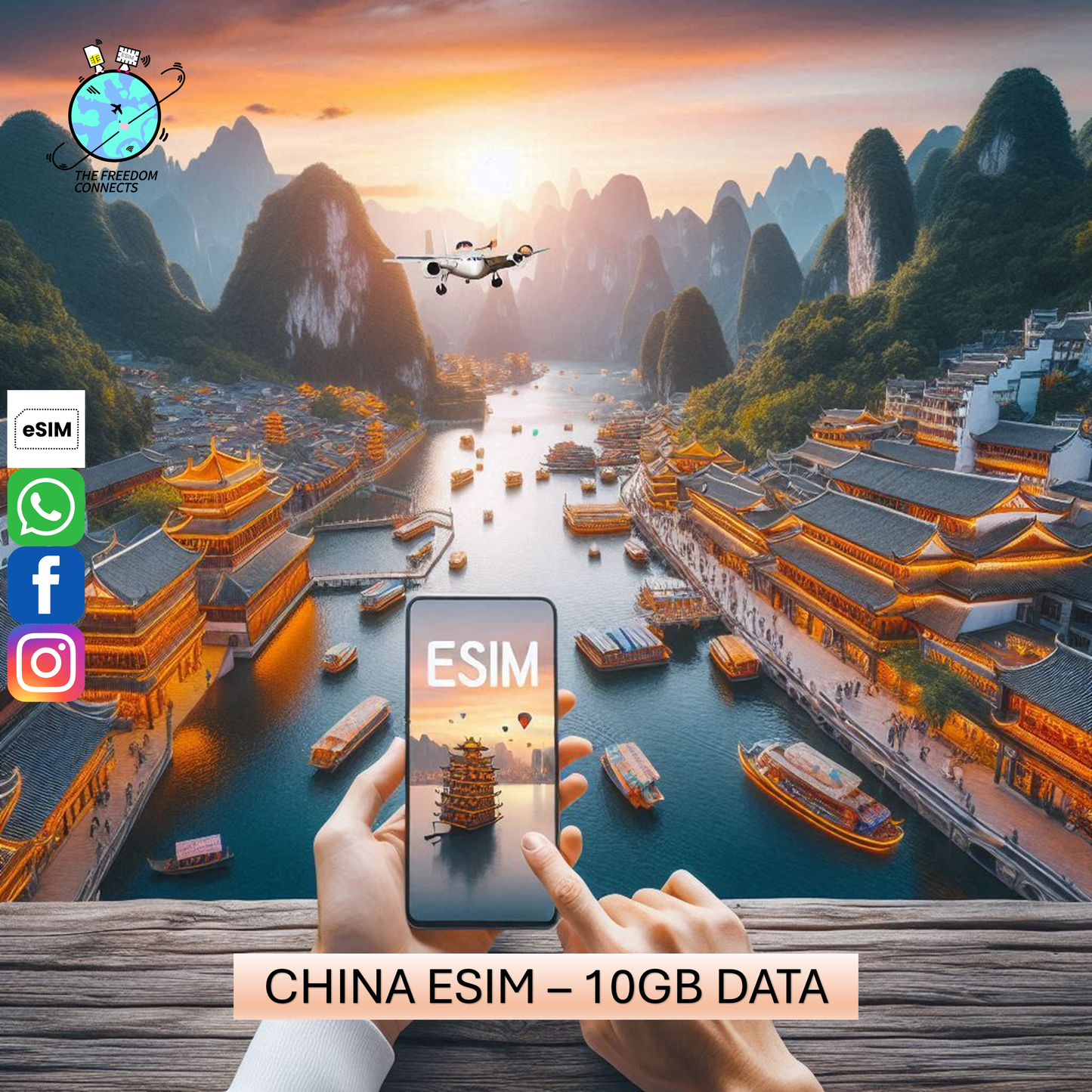 CHINA ESIM 10GB DATA