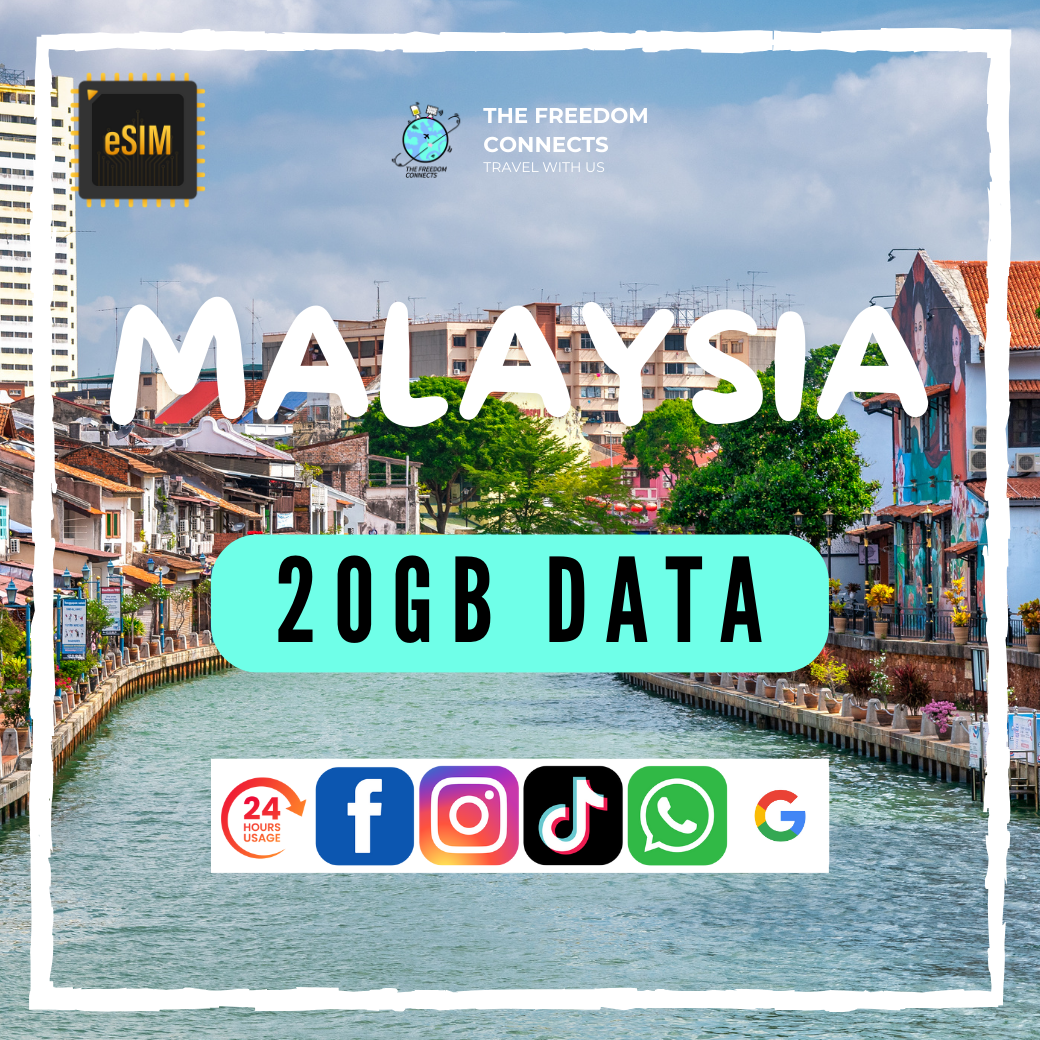 MALAYSIA 20GB DATA