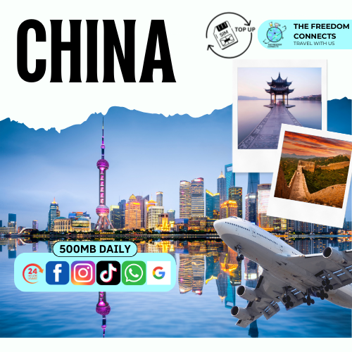 CHINA TOP UP 500MB
