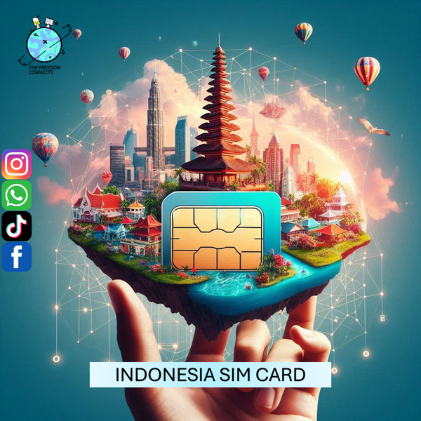 INDONESIA SIM CARD – The Freedom Connects