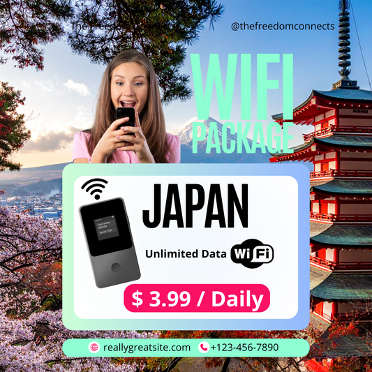 Japan Unlimited Data Wi-Fi